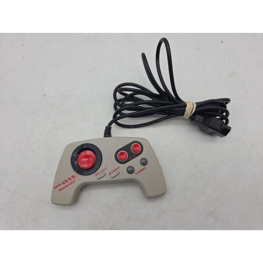 Official OEM Nintendo Nes Max NES-027 Turbo Controller Tested
